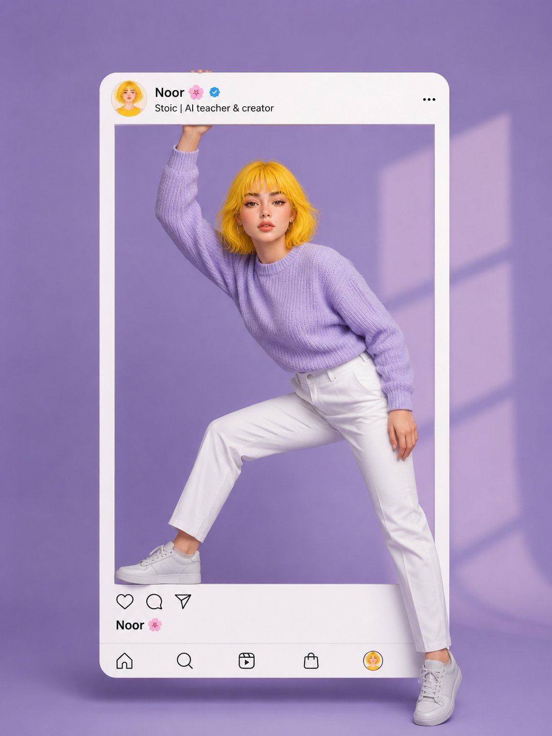 GPT Image 2 3D Instagram Frame
