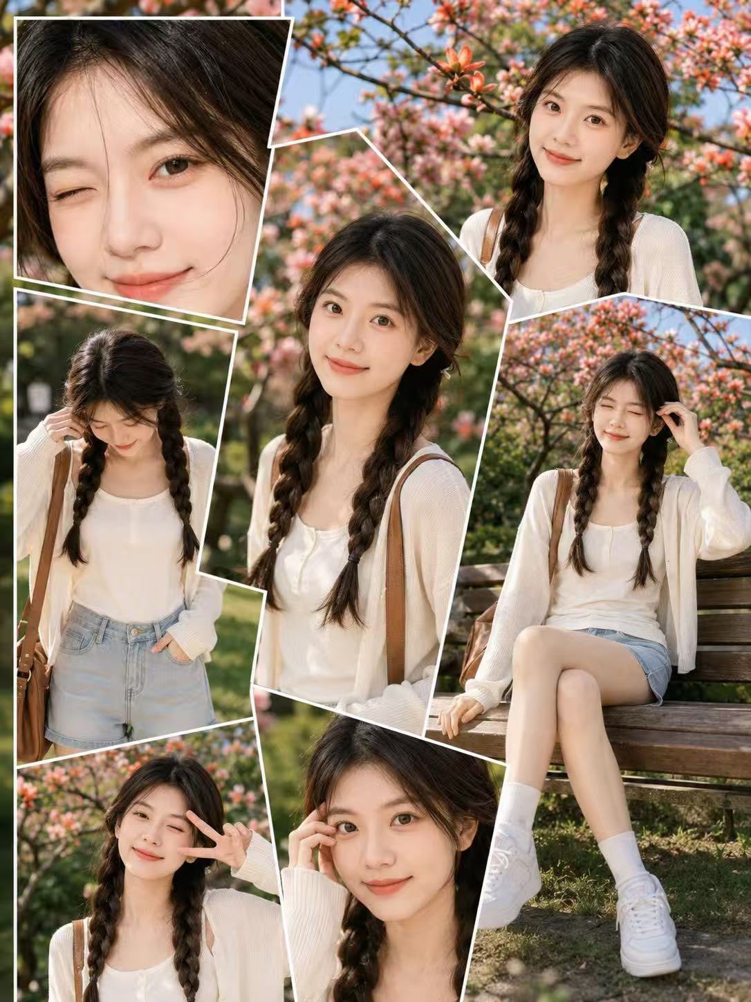 GPT Image 2 Spring Photo Collage