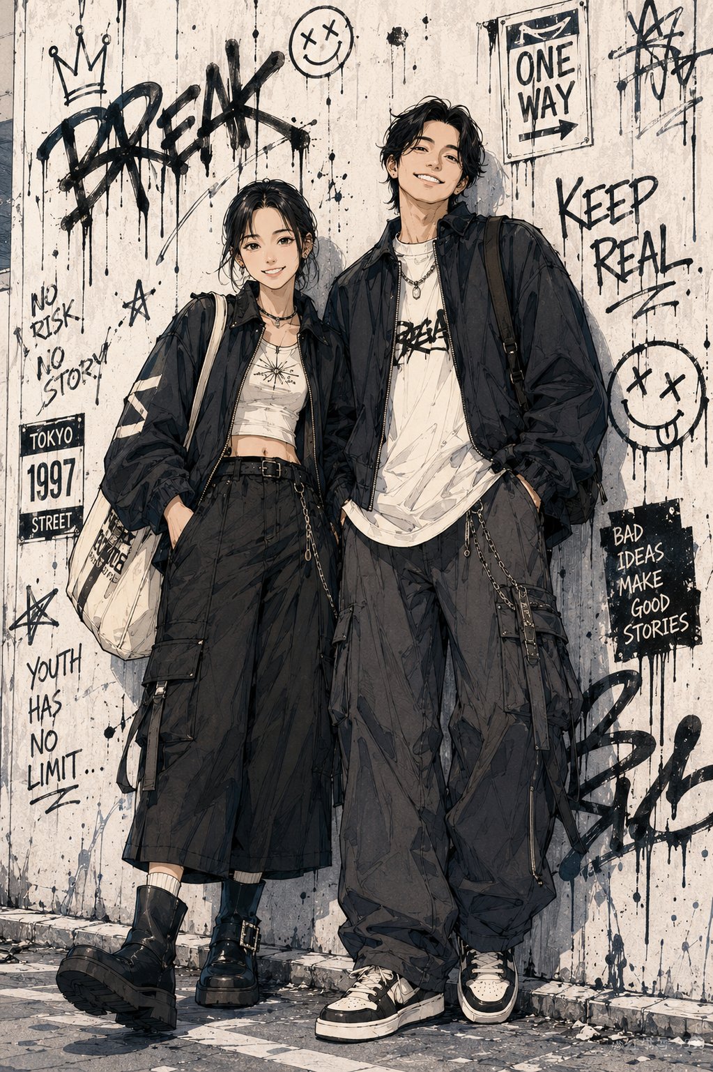 GPT Image 2 Manga Street Poster